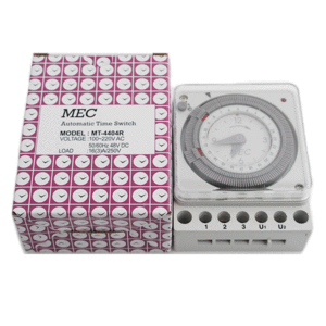 MEC타이머(MT-4404R)정전보상형-5단자