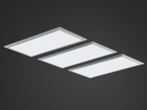 LED 확산캐비넷매입 거실 6등 150W(실버)