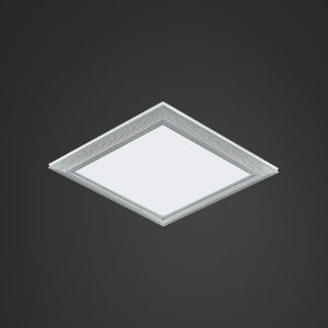 LED 확산캐비넷 매입직부(실버)15W